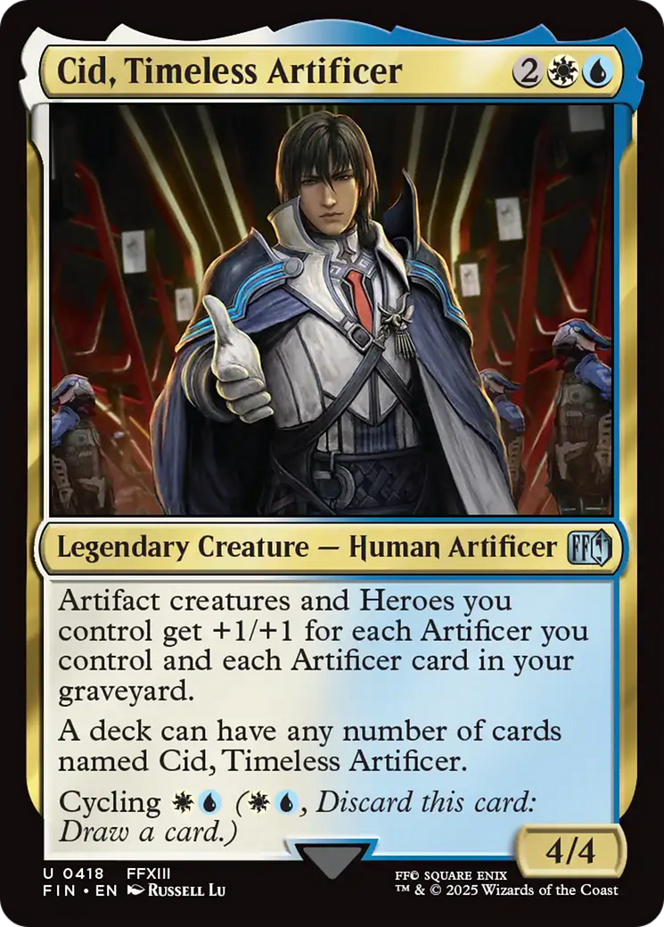 Cid, Timeless Artificer (0418) [FINAL FANTASY]-1