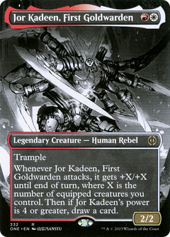 Jor Kadeen, First Goldwarden (Borderless Manga) [Phyrexia: All Will Be One]-1