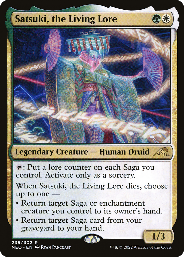 Satsuki, the Living Lore [Kamigawa: Neon Dynasty]-1