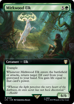 Mirkwood Elk (Extended Art) [The Lord of the Rings: Tales of Middle-Earth Commander]-1