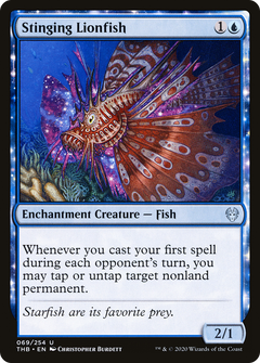 Stinging Lionfish [Theros Beyond Death]-1