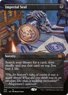 Imperial Seal (Borderless Alternate Art) [Double Masters 2022]-1