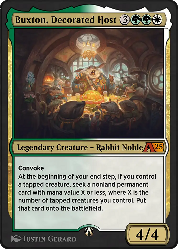 Buxton, Decorated Host (YBLB-021) - Alchemy: Bloomburrow-1
