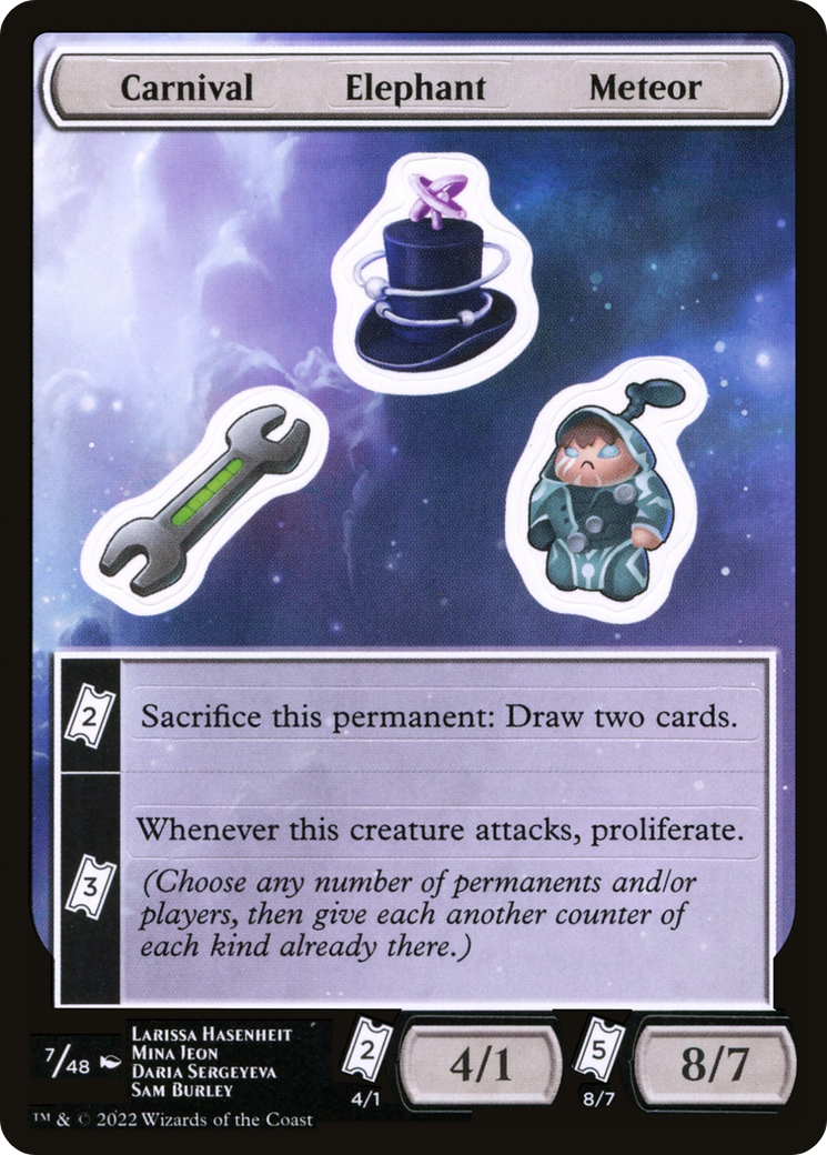 Carnival Elephant Meteor [Unfinity Stickers]-1