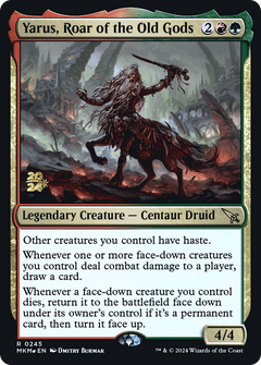 Yarus, Roar of the Old Gods (PRE-245) - Murders at Karlov Manor Promos Foil-1
