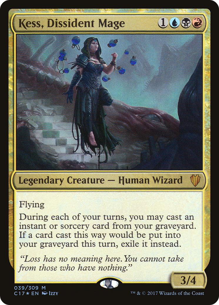 Kess, Dissident Mage [Commander 2017]-1