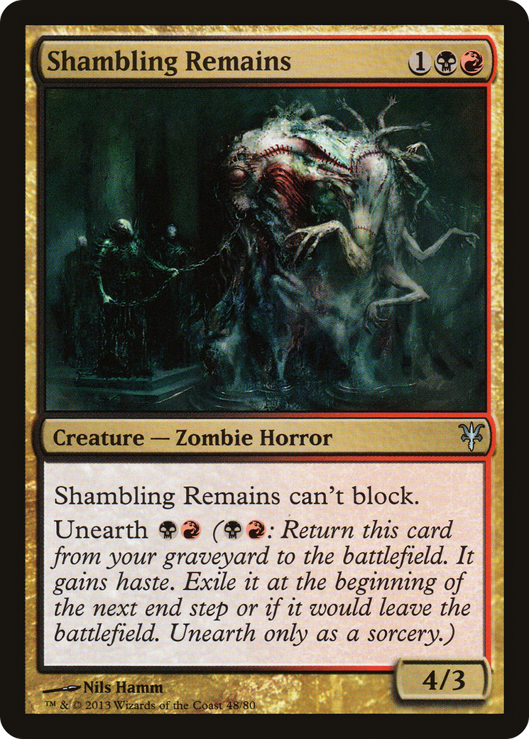 Shambling Remains [Duel Decks: Sorin vs. Tibalt]-3
