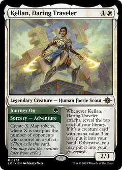 Kellan, Daring Traveler [The Lost Caverns of Ixalan]-1