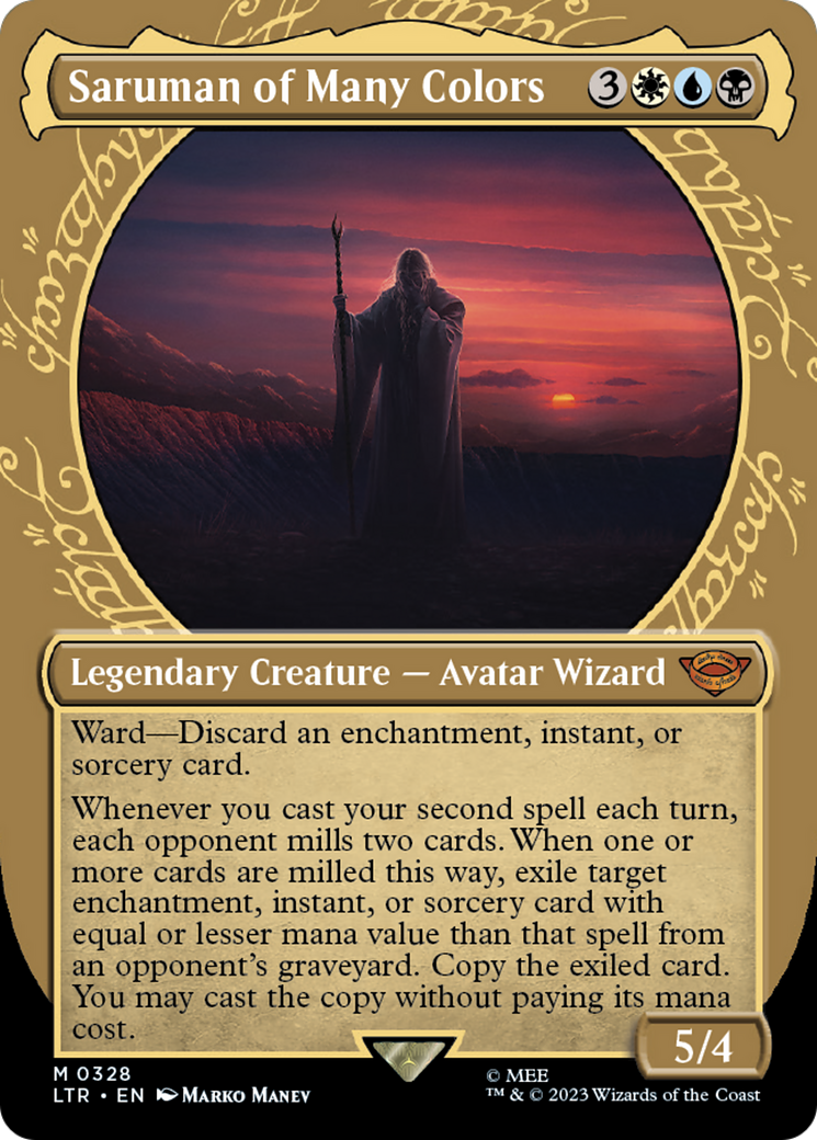 Saruman of Many Colors (Showcase Ring Frame) [The Lord of the Rings: Tales of Middle-Earth]-1