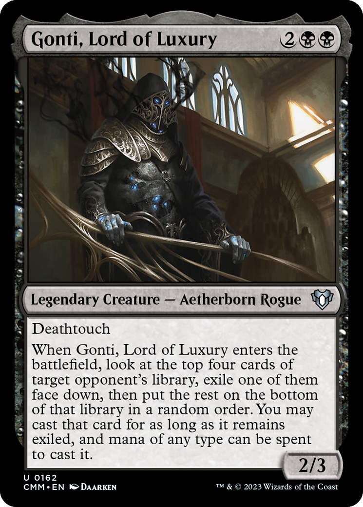 Gonti, Lord of Luxury [Commander Masters]-1