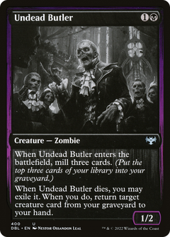 Undead Butler (DBL-400) - Innistrad: Double Feature Foil-1