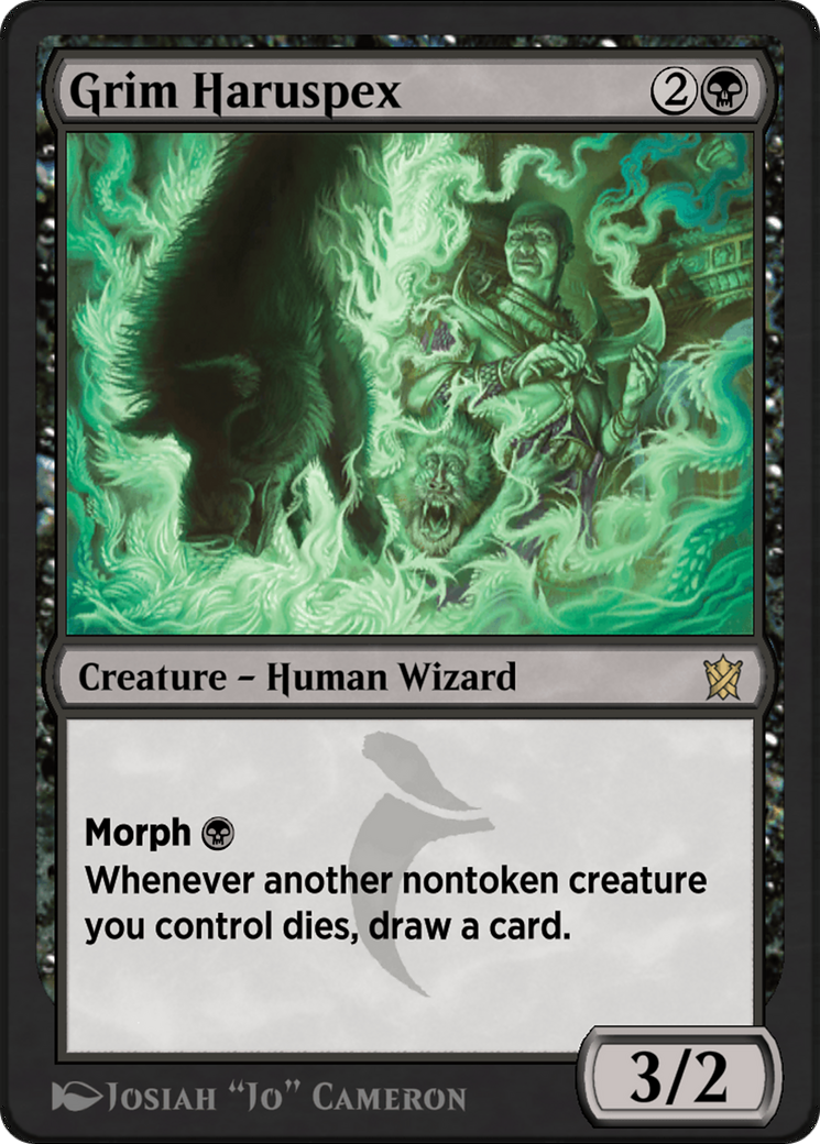 Grim Haruspex (KTK-73Y) - Khans of Tarkir-1