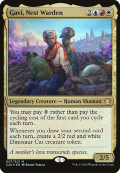 Gavi, Nest Warden (Oversized) [Commander 2020 Oversized]-1