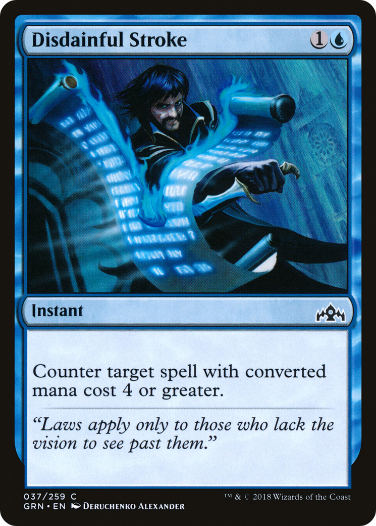 Disdainful Stroke [Guilds of Ravnica]-1