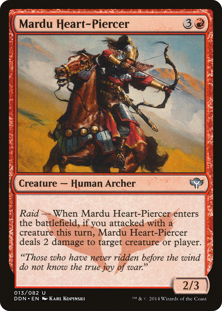 Mardu Heart-Piercer [Duel Decks: Speed vs. Cunning]-1