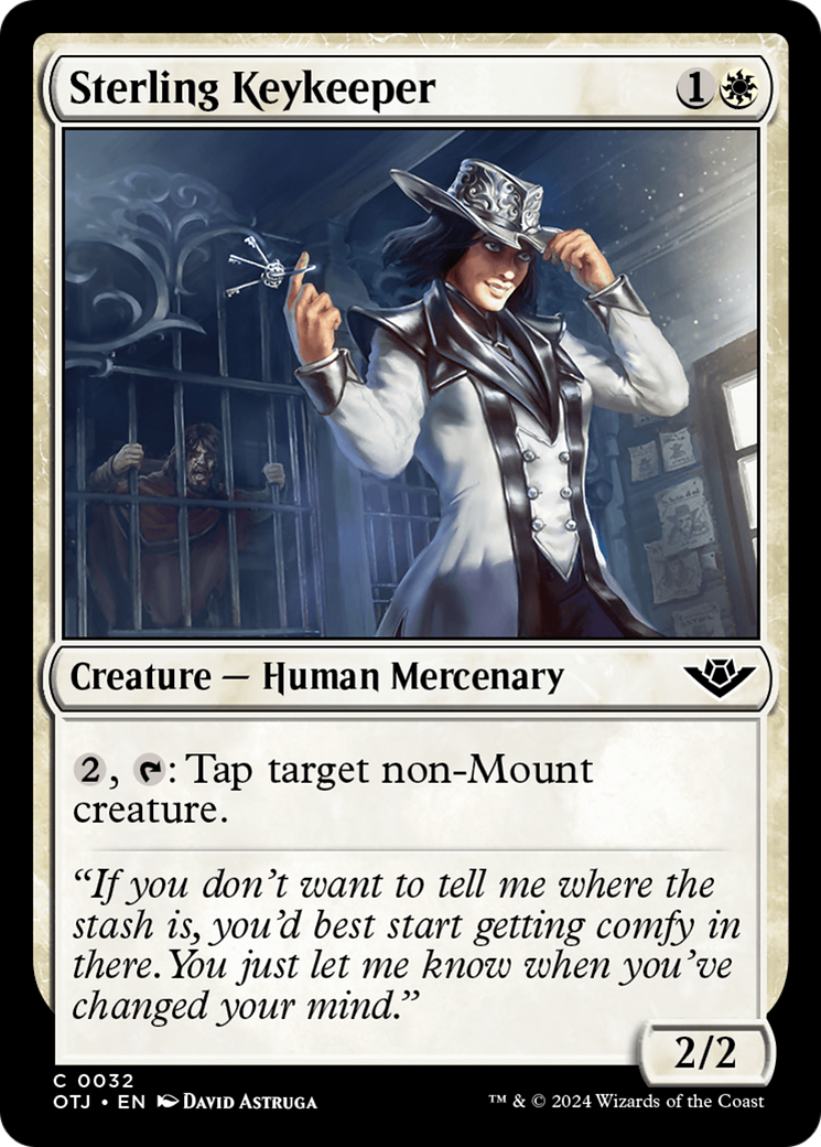 Sterling Keykeeper [Outlaws of Thunder Junction]-1