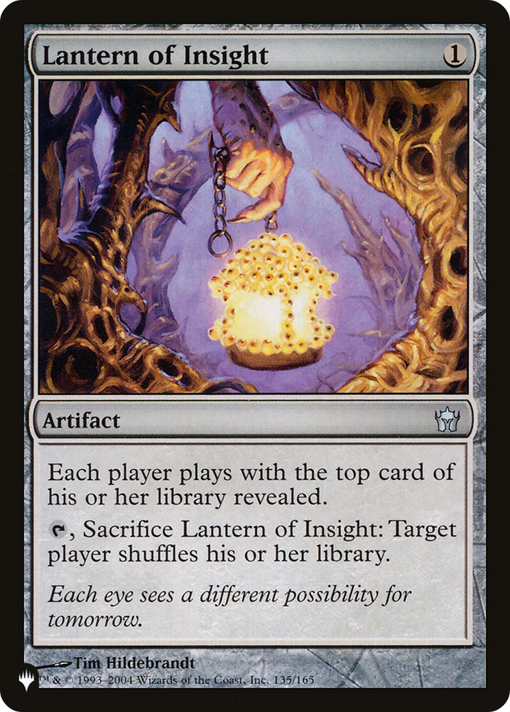Lantern of Insight (PLST-5DN-135) - The List Foil-1