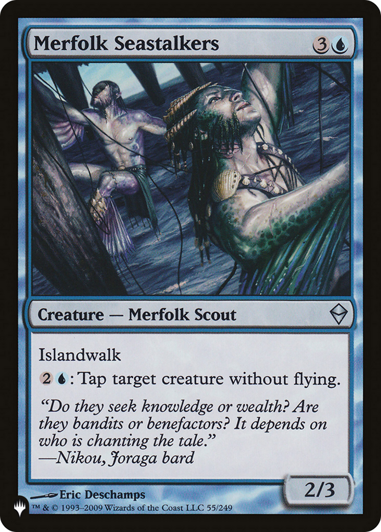 Merfolk Seastalkers [The List]-1
