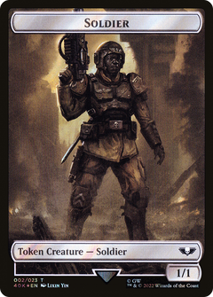 Soldier (T40K-02★) - Warhammer 40,000 Tokens Foil-1