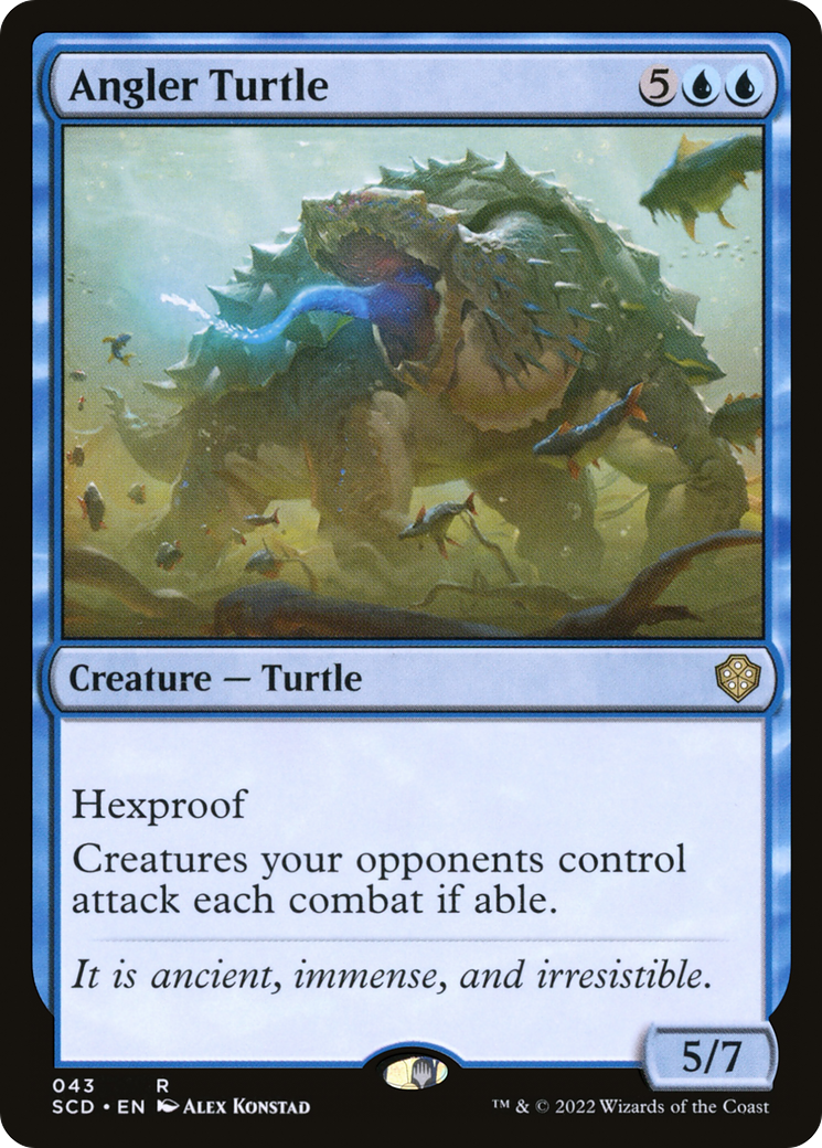 Angler Turtle [Starter Commander Decks]-1