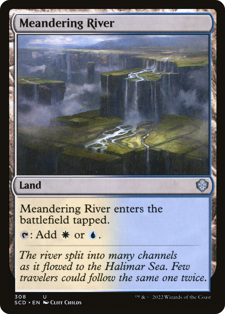 Meandering River [Starter Commander Decks]-1