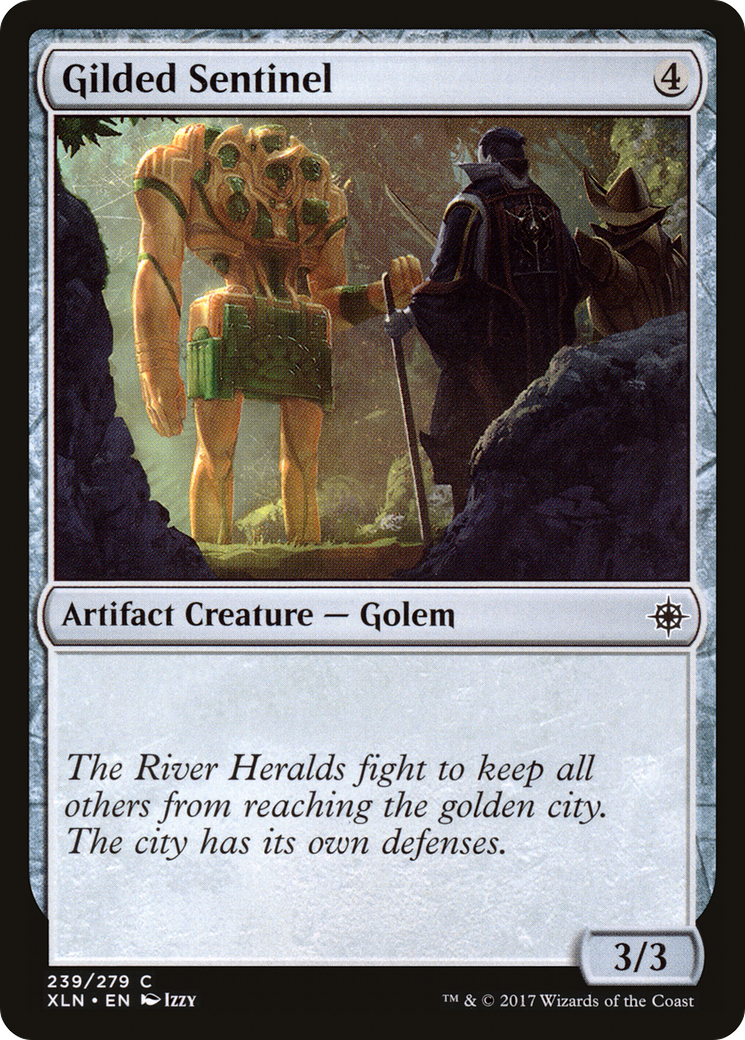 Gilded Sentinel [Ixalan]-1