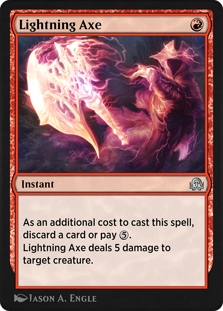 Lightning Axe (SIR-166) - Shadows over Innistrad Remastered-1