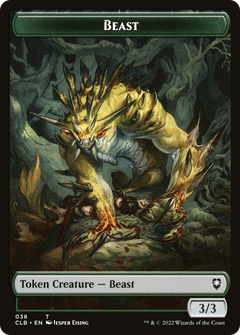Beast (TCLB-038) - Battle for Baldur's Gate Tokens-1