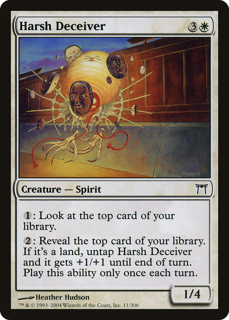 Harsh Deceiver [Champions of Kamigawa]-1