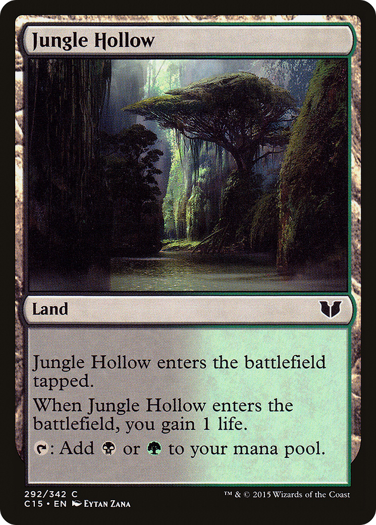 Jungle Hollow [Commander 2015]-1