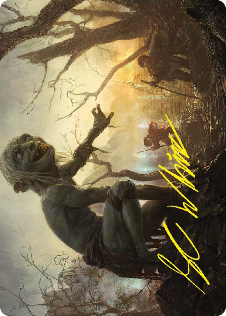 Sméagol, Helpful Guide // Sméagol, Helpful Guide (ALTR-024) - Tales of Middle-earth Art Series (Borderless) Foil-3