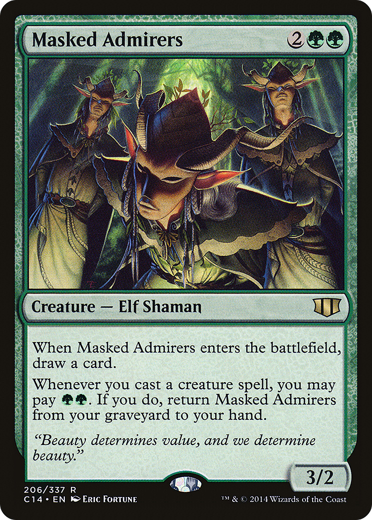 Masked Admirers [Commander 2014]-1