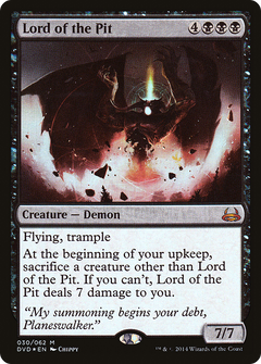 Lord of the Pit (Divine vs. Demonic) [Duel Decks Anthology]-1