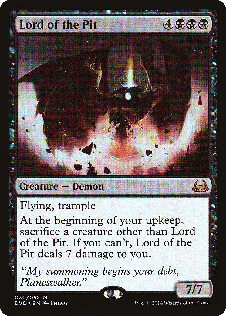 Lord of the Pit (Divine vs. Demonic) [Duel Decks Anthology]-1