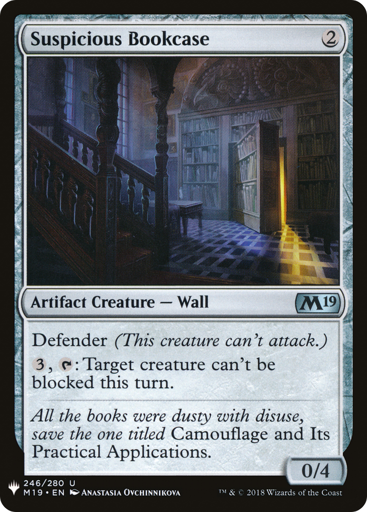 Suspicious Bookcase [Mystery Booster]-1