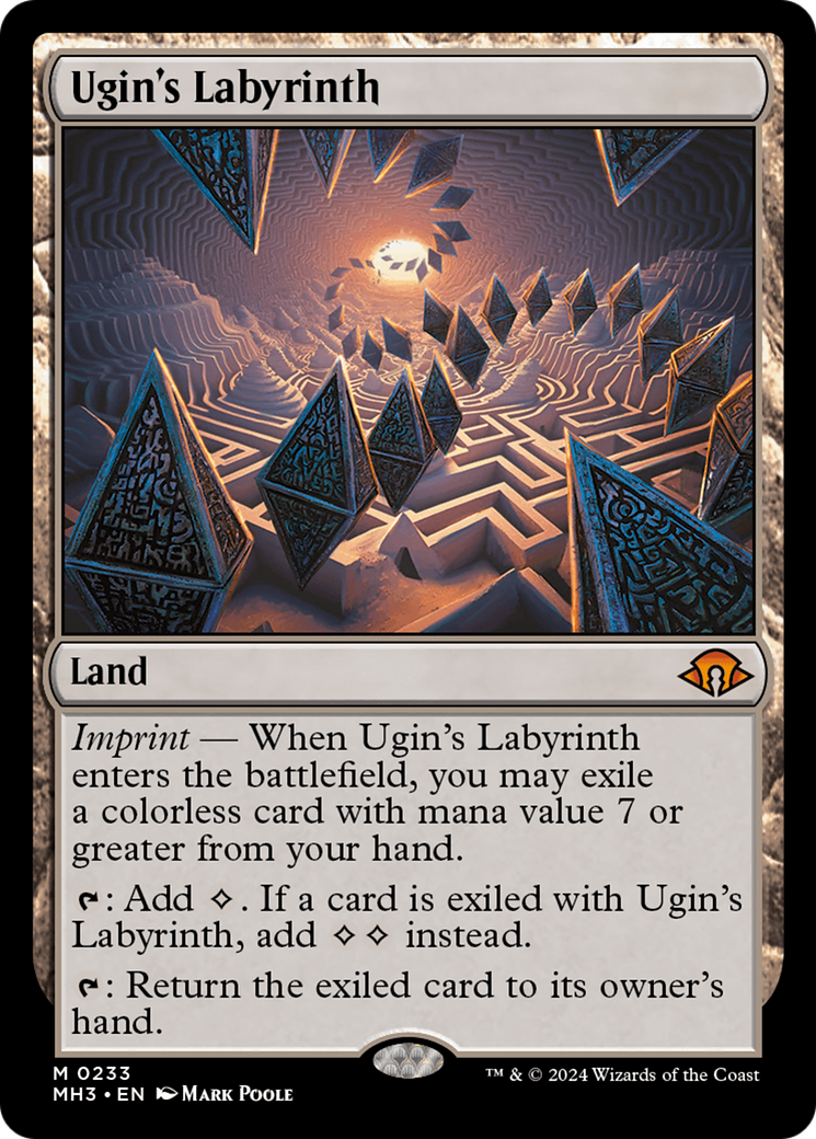 Ugin's Labyrinth (MH3-233) - Modern Horizons 3-1