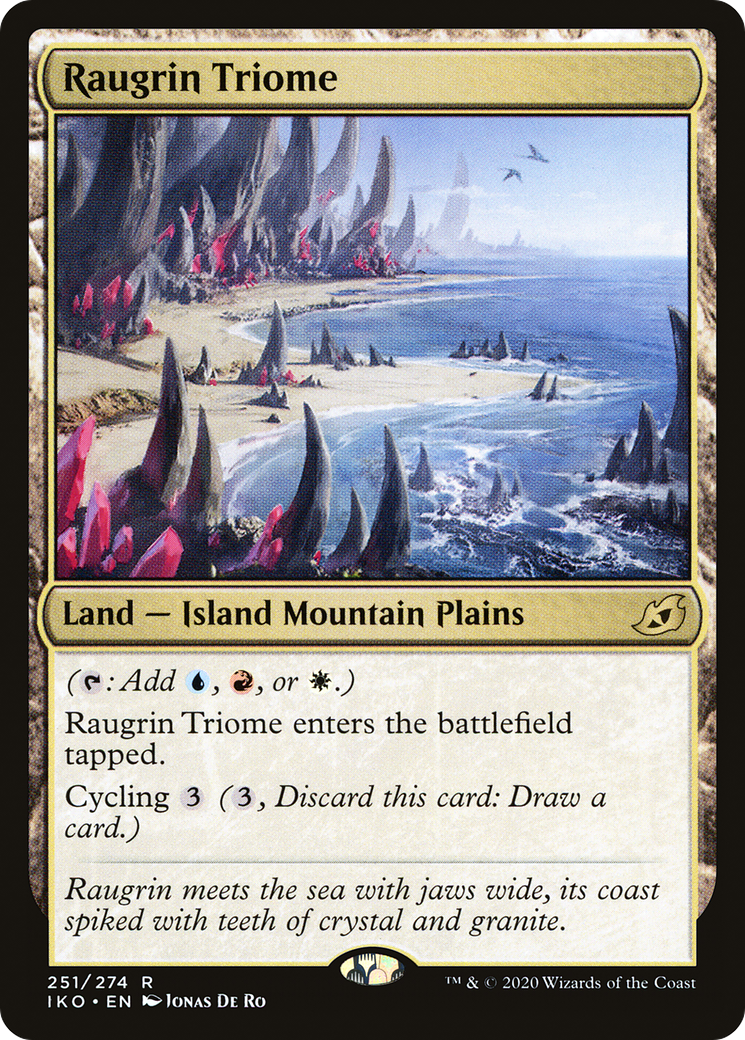 Raugrin Triome [Ikoria: Lair of Behemoths]-1