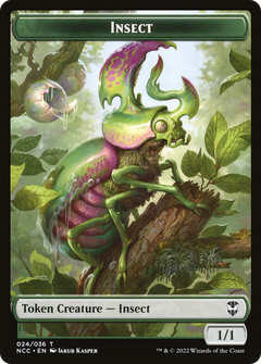 Insect (TNCC-024) - New Capenna Commander Tokens-1