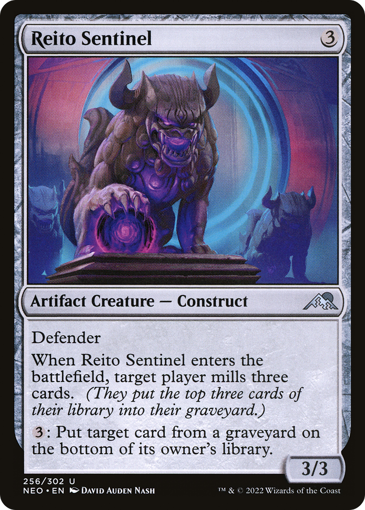 Reito Sentinel [Kamigawa: Neon Dynasty]-1