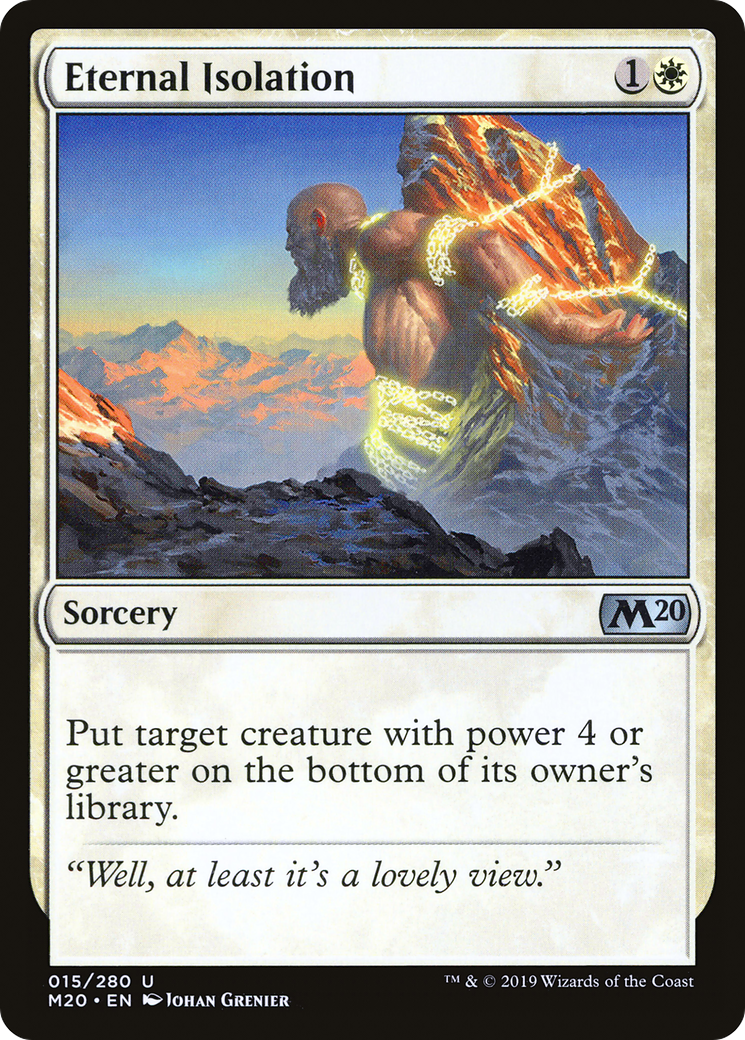 Eternal Isolation [Core Set 2020]-1