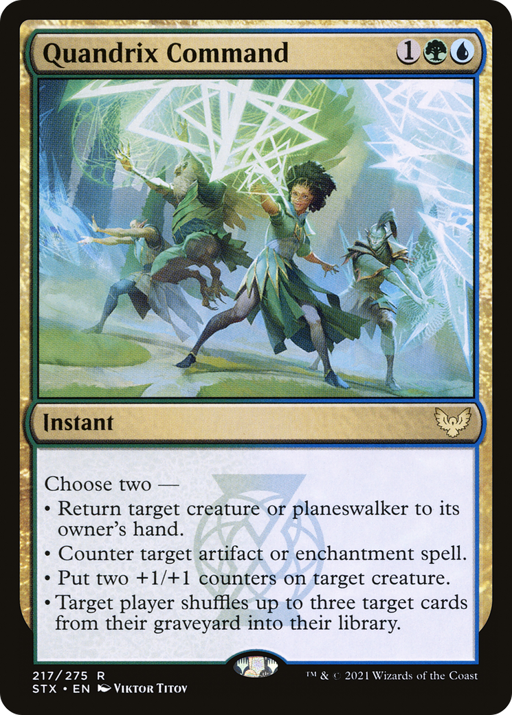 Quandrix Command [Strixhaven: School of Mages]-1