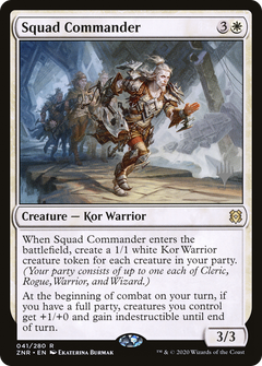 Squad Commander (Promo Pack) [Zendikar Rising Promos]-1