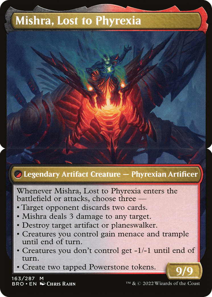 Mishra, Lost to Phyrexia (BRO-163B) - The Brothers' War-1