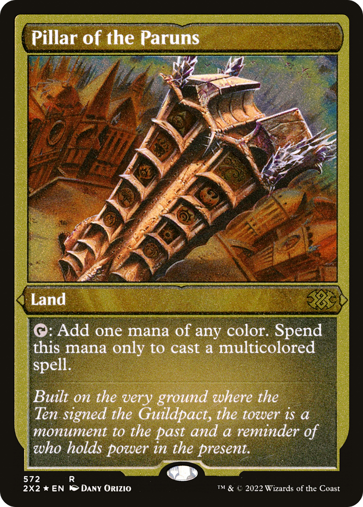 Pillar of the Paruns (Foil Etched) [Double Masters 2022]-1