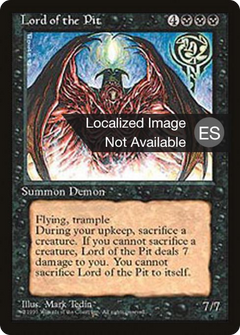 Lord of the Pit [Fourth Edition Foreign Black Border]-1