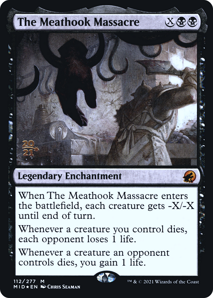 The Meathook Massacre [Innistrad: Midnight Hunt Prerelease Promos]-1