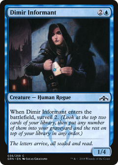 Dimir Informant [Guilds of Ravnica]-1