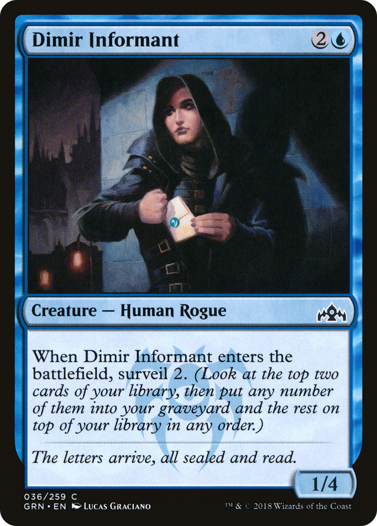 Dimir Informant [Guilds of Ravnica]-1
