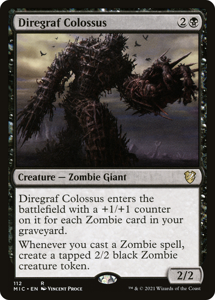 Diregraf Colossus [Innistrad: Midnight Hunt Commander]-1