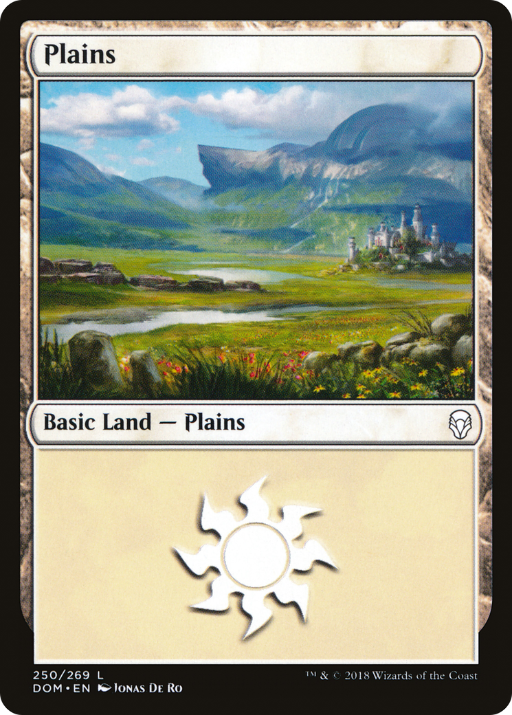 Plains (250) [Dominaria]-1